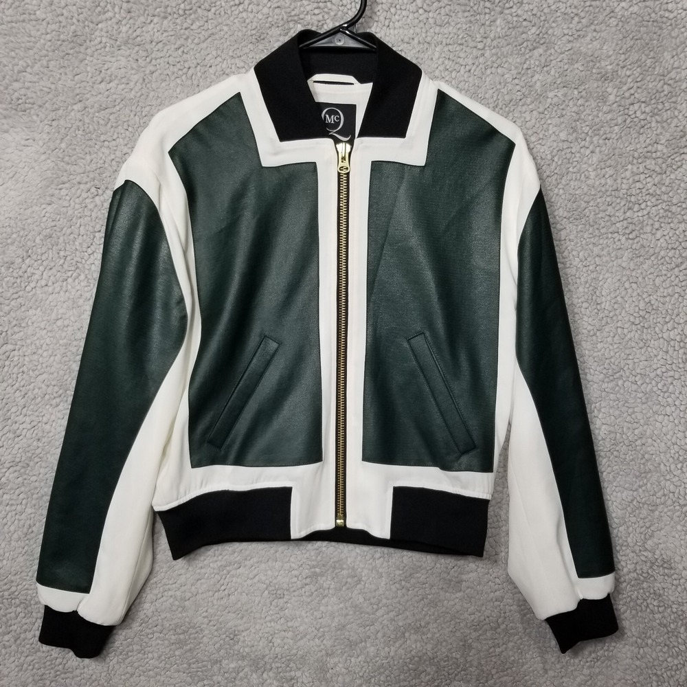 Alexander McQueen WHITE GREEN Jacket - Size S - SEE MEASUREMENTS